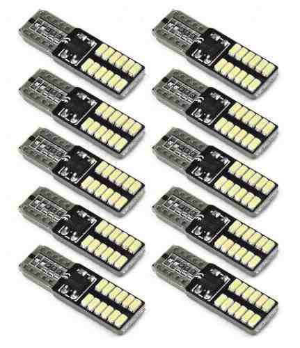 LED T10-3014-24 SMD – fehér – 12V – T10-4014-24SMD – 19032
