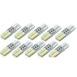   LED T10-3024 SMD – szilikon – fehér – 12V – T10-3024SMD – 19063
