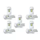 T10-3030-6 SMD fehér LED izzó 12V – T10-3030-6SMD / 19070