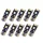 LED T10-3535-3 SMD fehér CANBUS 12-24V (T10-3535-3SMD) 10db/csomag 19353
