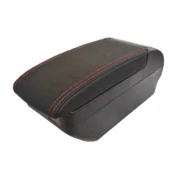   Gyári hatású műbőr univerzális kartámasz 4 USB-s – állítható konzol szélesség, A-008 (W13155)