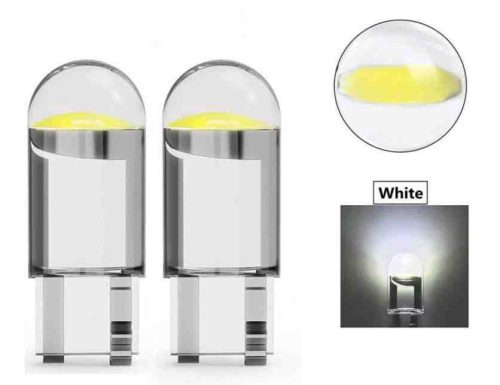 LED T10-COB – fehér – 12V – SMD-XM0005 – 19148 – párban