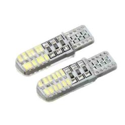   LED T10-24SMD CANBUS izzó - fehér - 12-24V SMD-W07873 (19132)