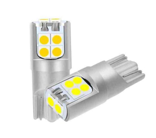 LED T10-10SMD CANBUS izzó - fehér - 12-24V SMD-XM0003 (19100)