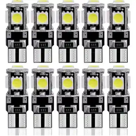 LED T10 SMD – fehér – 12V – canbus – T10-5SMD – 19209