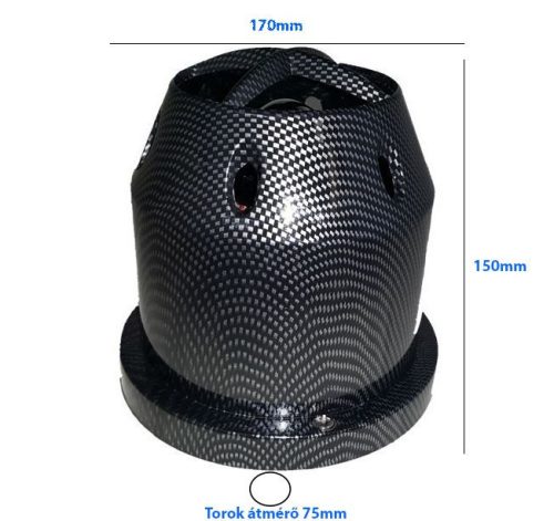 Sport levegőszűrő karbon mintázattal – (4315) LG-MT2503C