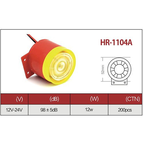 Tolatásjelző csipogó – HR1104A