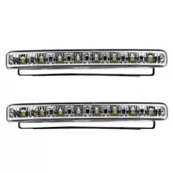   Nappali menetfény 8 LED-es, E-mark, on-off kapcsolóval (1415)
