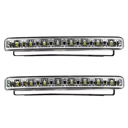 Nappali menetfény 8 LED-es, E-mark, on-off kapcsolóval (1415)