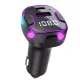 Bluetooth/FM transzmitter 12/24 V – C49, 5.3+EDR, RGB (Autolife)