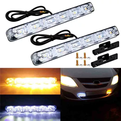 DRL037 nappali menetfény, 6 LED-es – A15467-1
