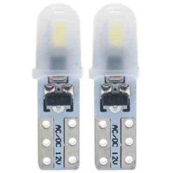   LED műszerfal izzó 12V T5 / SMD-W14513 T5-2SMD / polaritás nélkül 20014