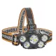 27112 COB LED fejlámpa, erőteljes fény, 4 funkció, USB-s, L-T21