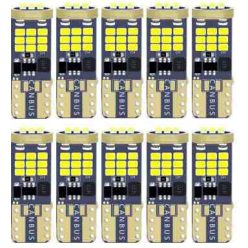   LED T10-2016-27LED – W5W helyzetjelző – canbus – 12/24V – 19056