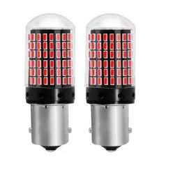 LED izzó SMD-1156-144SMD 12-48V / 21W 22285 CANBUS - piros