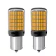 LED izzó SMD-1156-144SMD 12-48V / 21W 22308 CANBUS - sárga