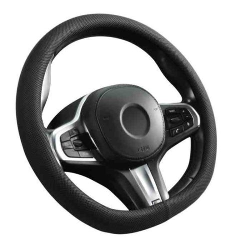 Bőrhatású kormányvédő 'D' alakú 38cm – 203-11-38D – 00825 – Autolife