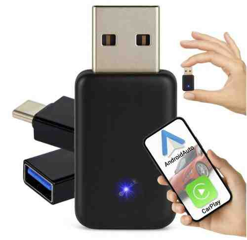 Vezeték nélküli CarPlay/Android Auto adapter – 2in1 (53081)