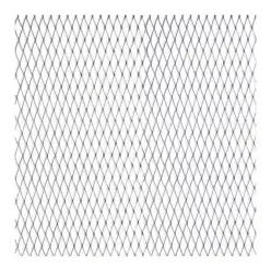 Hűtőrács alu 100x25cm ezüst kis lyukú