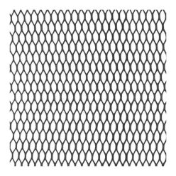 Alumínium hűtőrács 100×25 cm – fekete