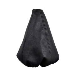 Sebváltókar zsák – fekete bőr