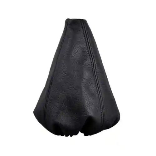 Sebváltókar zsák – fekete bőr