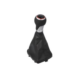   Audi A3 (2003-2013) - váltógomb + váltószoknya - fekete / szürke - műanyag - BLIC