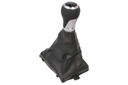 Audi A5 (2007-2016) - váltógomb + váltószoknya - ezüst / fekete - BLIC