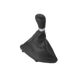   BMW 1 (E81, E87) (2004-2011) - váltógomb + váltószoknya - fekete - bőr - (OE: 25 11 8 037 304) - BLIC