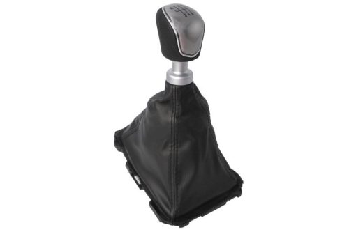 Ford Focus III (2010-2020) - váltógomb + váltószoknya - ezüst / fekete - műanyag - (OE: 1798600) - BLIC