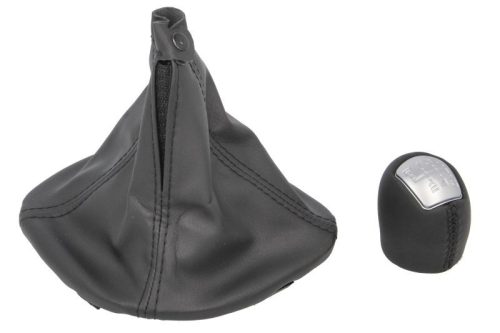 Iveco Daily IV (2006-2011) - váltógomb + váltószoknya - fekete / szürke - műanyag - (OE: 5801265777) - BLIC