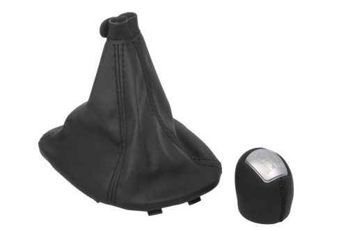 Iveco Daily IV (2006-2011) - váltógomb + váltószoknya - fekete / szürke - műanyag - (OE: 42561576) - BLIC