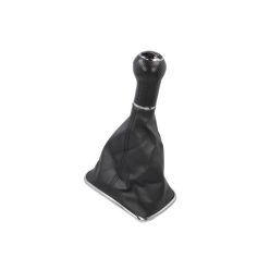   Volkswagen Golf IV (1997-2006) - váltógomb + váltószoknya - ezüst / fekete - (OE: 1J0711113C) - BLIC