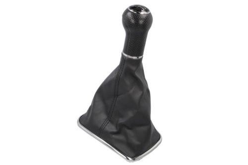 Volkswagen Golf IV (1997-2006) - váltógomb + váltószoknya - ezüst / fekete - (OE: 1J0711113C) - BLIC