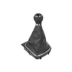   Volkswagen Golf V (2003-2009) - váltógomb + váltószoknya - fekete - műanyag - (OE: 1K0711113CF) - BLIC