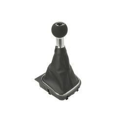   Volkswagen Transporter T5 (2004-2015) - váltógomb + váltószoknya - fekete - műanyag - BLIC