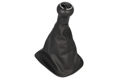 Volkswagen Touran (2003-2010) - váltógomb + váltószoknya - fekete - bőr - (OE: 3B0711113J) - BLIC