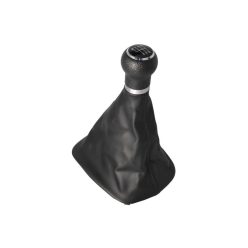   Volkswagen Passat B5 (1996-2005) - váltógomb + váltószoknya - fekete - bőr - (OE: 3B0711113J) - BLIC