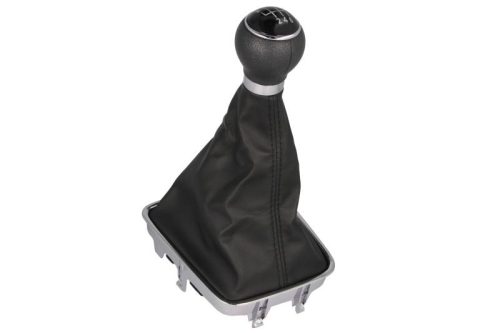 Volkswagen Sharan (2010-2022) - váltógomb + váltószoknya - ezüst / fekete - műanyag - (OE: 5N0711113A) - BLIC