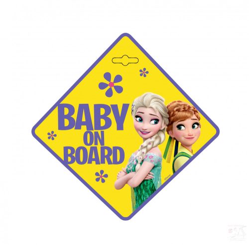 Disney Frozen - Baby On The Board Tapadókorongos Tábla