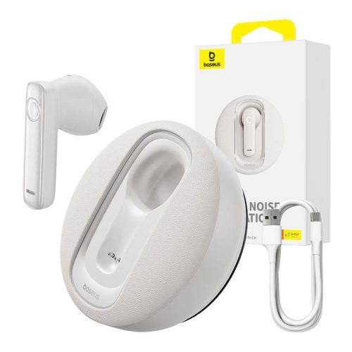 Intelligens vezeték nélküli fülhallgató Baseus CM10 (fehér)