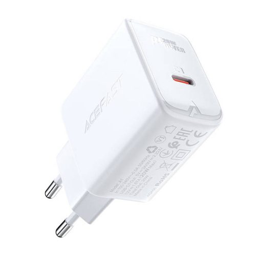 A1 PD20W USB-C táptöltő (fehér)