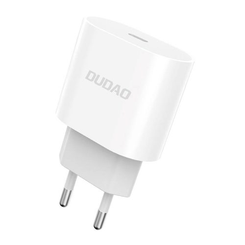 Dudao A8SEU 1x USB-C, PD 20W táptöltő (fehér)