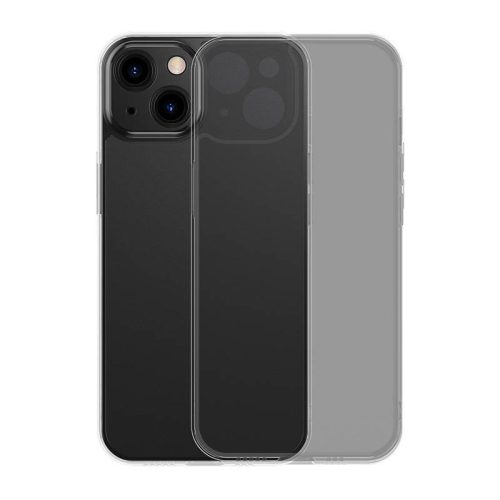 mattüveg telefontok iPhone 13 (black) +edzett üveg