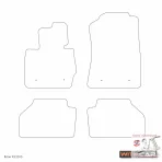 BMW X3 (G01, G08) textilszőnyeg