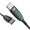 Blitzwolf BW-TC23 USB-C-USB-C kábel 100 W 1,8 m (fekete)