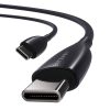 BlitzWolf BW-TC24 USB-C - USB-C töltőkábel, 100W, 5A, 1.8m (fekete)