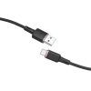 Acefast C2-04 1,2 m-es USB-USB-C kábel (fekete)
