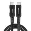 USB-C – USB-C kábel Acefast C4-03, 100 W, 2 m (fekete)
