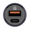 LDNIO C510Q USB, USB-C Autós töltő + MicroUSB kábel